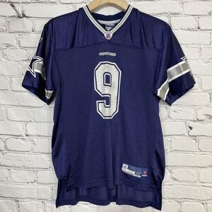 Tony Romo‎ Dallas Cowboys RBK Authentic Jersey Youth Size XL Blue NFL Equipment